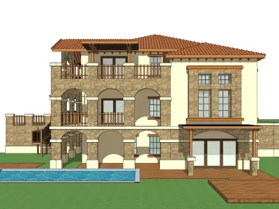 Regal-Luxury-Villa Area-011 3D model