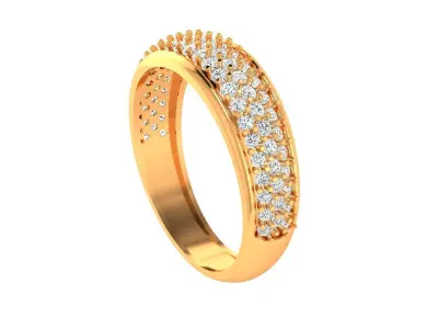 Diamond Ring 3D print model 62