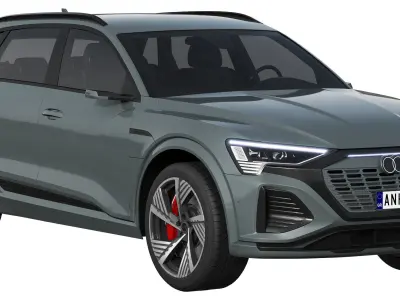 Audi Q8 e-tron 3D model