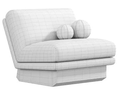 Gent Chair By Theinvisible Collection 3D model
