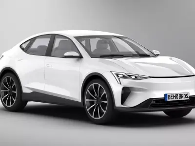 Generic Modern Upper Class SUV Coupe 3D model