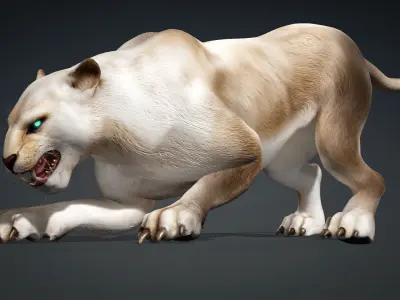 Leopard Hybrid-B4 3D model