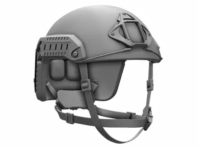 Ops Core Fast Ballistic Helmet - High Poly 3D model