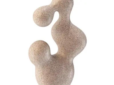 Alina Deco Sculpture by Bloomingville 3D model