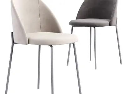 Chair Monty mint  3D model