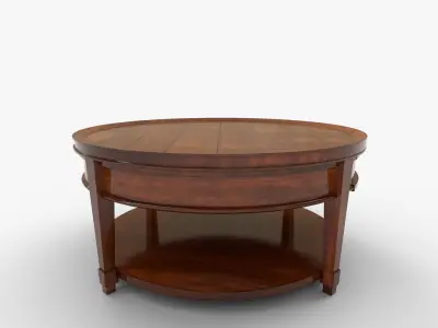 Hammary Sunset Valley Round Cocktail Table 3D model