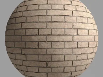 Materials 30- Brick Tiles In 5 color Pbr-4k Texture