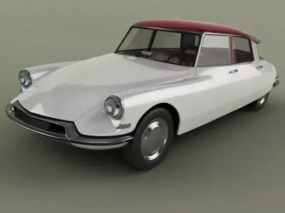Citroen DS 19 3D model