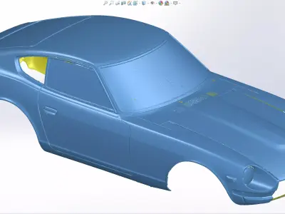 Datsun 240Z 3D Scan 3D print model