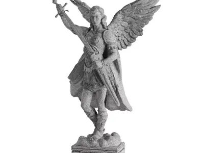 Achilles statue  3D model