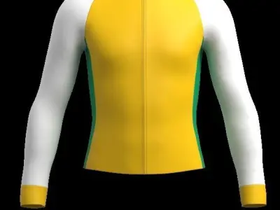 combo 3 set - Cycling Jersey - Cycling Shirt - Women - Man 3D model