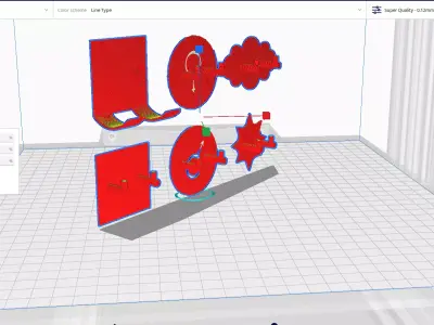 Utilize Holder Model 3D print model