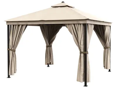 Norfolk Leisure Luxury Gazebo 3D model