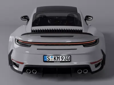 Porsche Brabus Rocket R 900 3D model