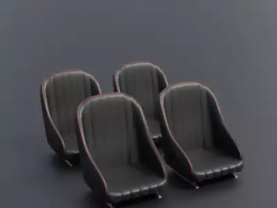 HOT ROD SEAT 06AUG-S10 3D print model