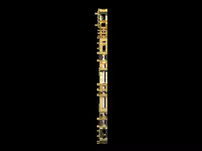 Jewelry Plate Model jp0347 3D print model