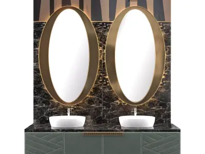 LUXURY - Wash Basin-02 3D model