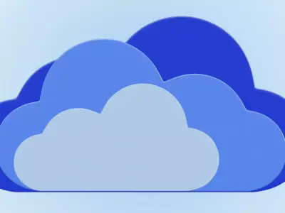 Cartoon Clouds Free 3D model