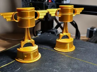 PISTON CUP CARS 3D print model