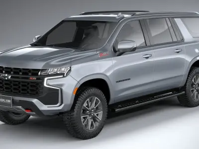 Chevrolet Suburban Z71 CG 2021 3D model