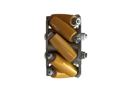 Mecanum Wheel 3D model