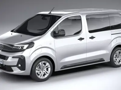 Opel Vivaro L1 Passanger 2024 3D model