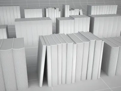 Book Collection 14 3D model