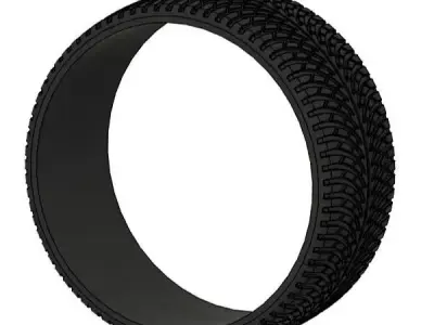 NANKANG AW6 Tyre for Nozzautominis Rims Free 3D print model