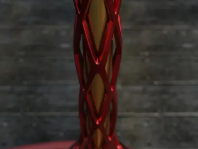 Modern Hookah Shisha 3D model