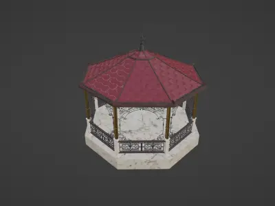 Stylized Arbor 3D model