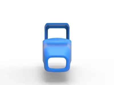 Shell of Vintage Supermodified stock car Scale 1 to 25 3D print model