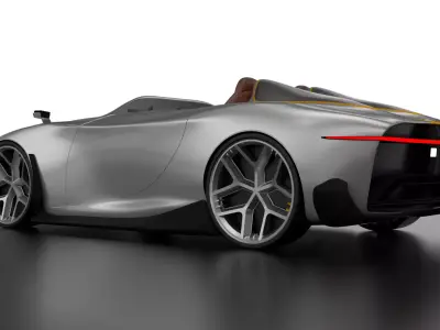 AURION Concept car - Racing 3D model