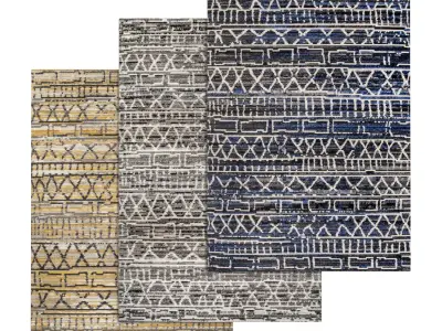 Rug Set 565 3D model
