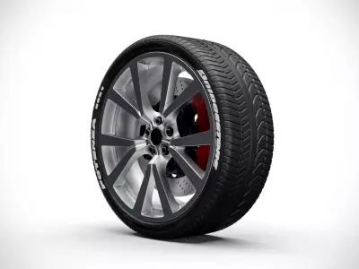 Wheel v6 3D model