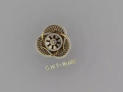 FASHION RING 3D model 4
