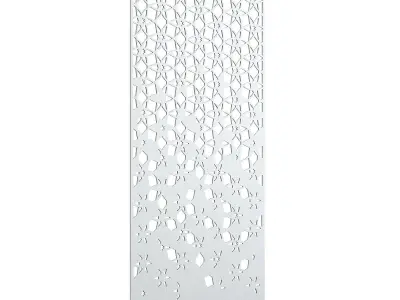 Brushed Metal Panel 3D model