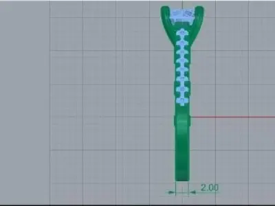 diamond ring 62 3D print model