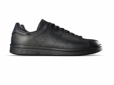 adidas stan smith black 3D model