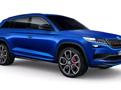 Skoda Kodiaq RS 2019 Low-poly 3D model