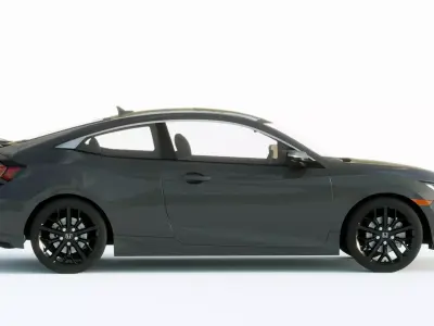 Honda Civic Coupe 2020 3D model