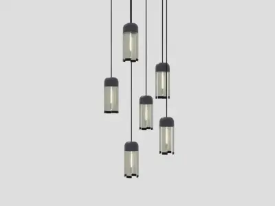 LivingRoom Lights 3D model