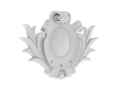Cartouche Ornament 037 3D model