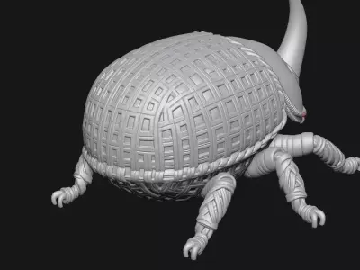 beetles 3D print model