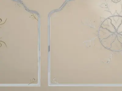 wall molding decoration  3D model