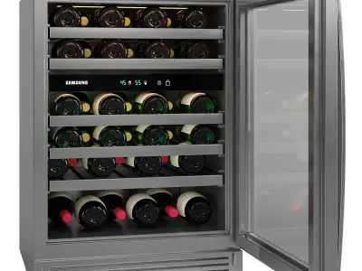 samsung wine cabinet  3D model
