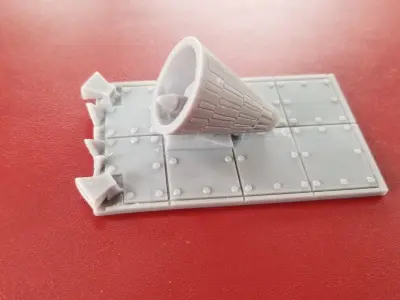 Ork looted ice cream truk 3D print model