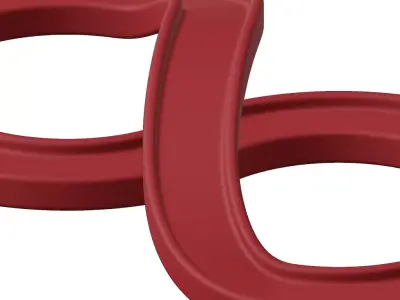 Plastic Premium Vehicle Track Toy 3D model