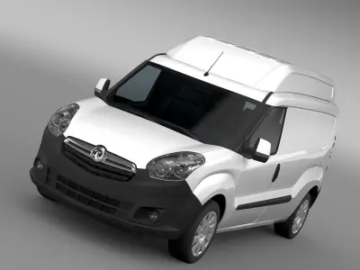 Vauxhall Combo H2L2 Cargo 2015 3D model
