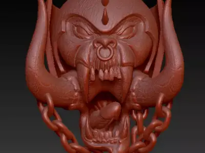 Motorhead - Snaggletooth - Sacrifice 3D print model
