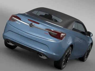 Opel Cascada Turbo 2017 3D model